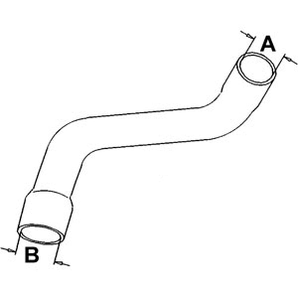 Lower Radiator Hose Fits 3010 3020 4000 4010 4020 500 500B 500C 510 600 600A R26