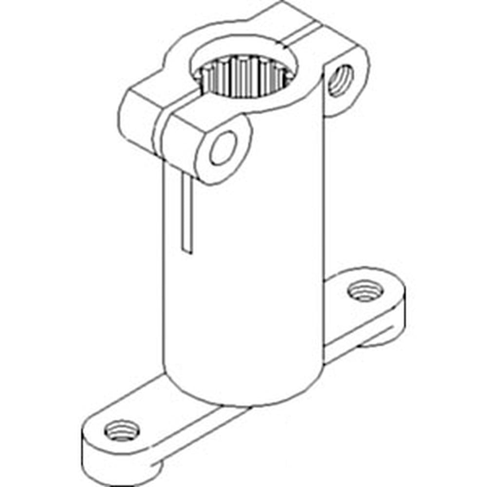 Fits John Deere Parts Shaft Hyd. Pump Drive R27487 4010 SN <038199 3010 SN <0329