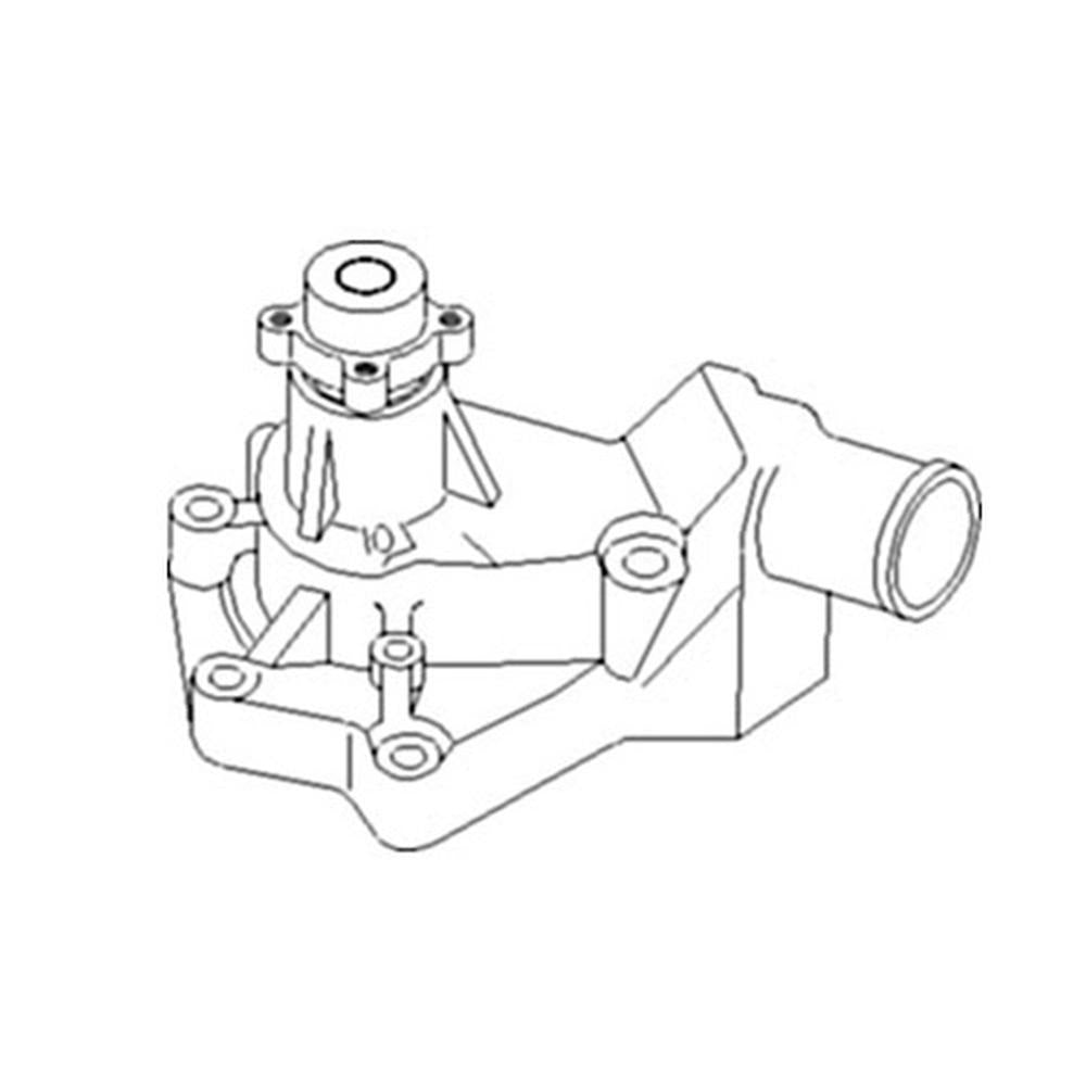 Water Pump Fits John Deere R29521 482C 480C (Diesel) 480B 480A 455D 450D