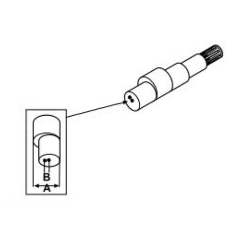 WN-R34348-PEX Pump, Hydraulic, Shaft Fits John Deere 3010 4010 5010 4020 JD600