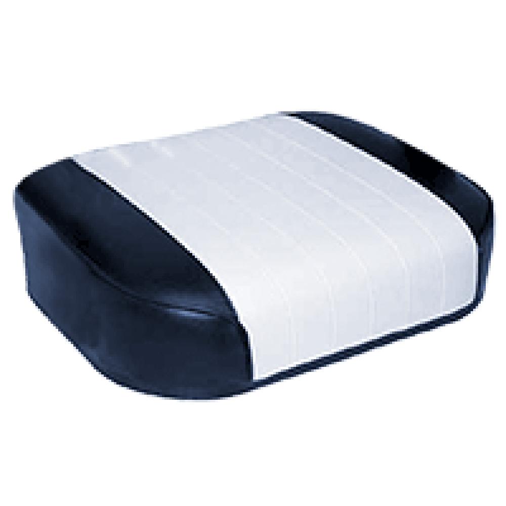 R3661 New Black & White Vinyl Seat Bottom Fits Case-IH Tractor Models 1026