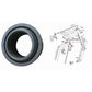 R37021 Bushing Center, 1150B, 1150C  (4 3/8" OD) Fits Case 1150B, 1150C, 1150D,