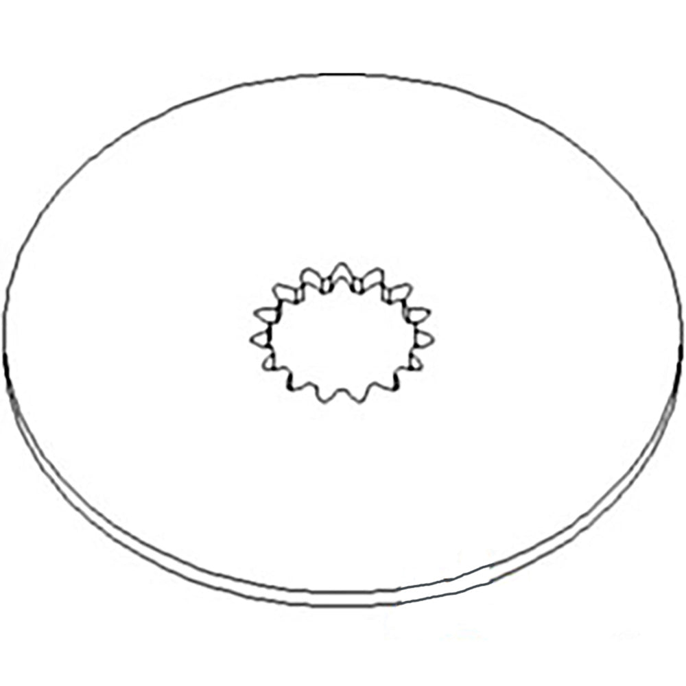 R38615 New Brak Disc 13 1/8" Fits John Deere Tractor 2510 2520 Skidder 540B