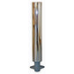 New 22" Tall Chrome Straight Exhaust Stack Fits John Deere M MT MC 40 320