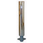 New 22" Tall Chrome Straight Exhaust Stack Fits John Deere M MT MC 40 320