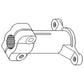 Hydraulic Pump Drive Shaft Coupler Fits 4040 4230 4320 4520 4620 7020 A-R43075