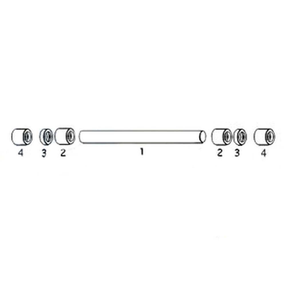 R43318 New Load Control Shaft Fits John Deere Tractors 4520 4620 7020 7520