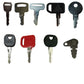 Set of 37 Keys For Heavy Equipment / Construction Ignitions