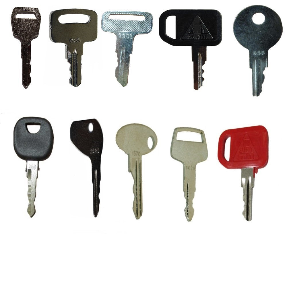 Set of 58 Keys For Heavy Equipment / Construction Ignitions