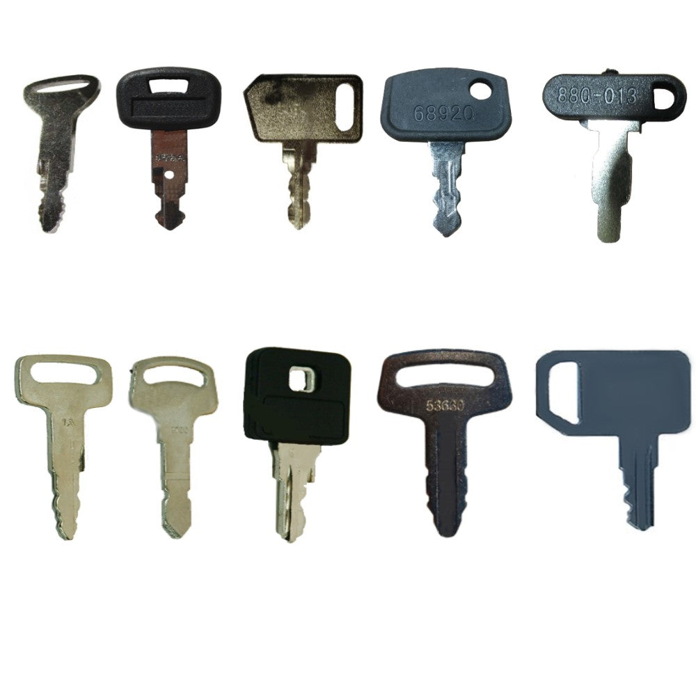 Set of 80 Keys For Heavy Equipment / Construction Ignitions