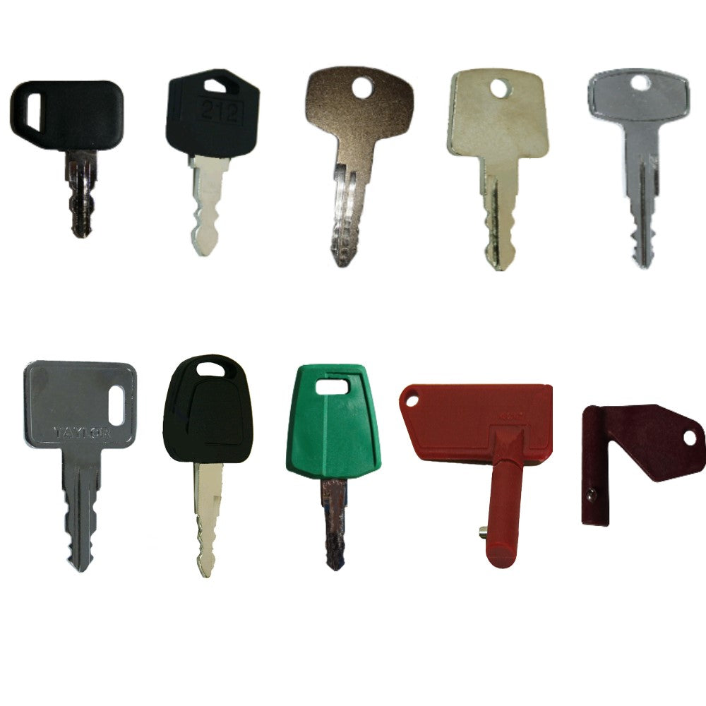 86 Keys Heavy Equipment / Construction Ignition Key Set