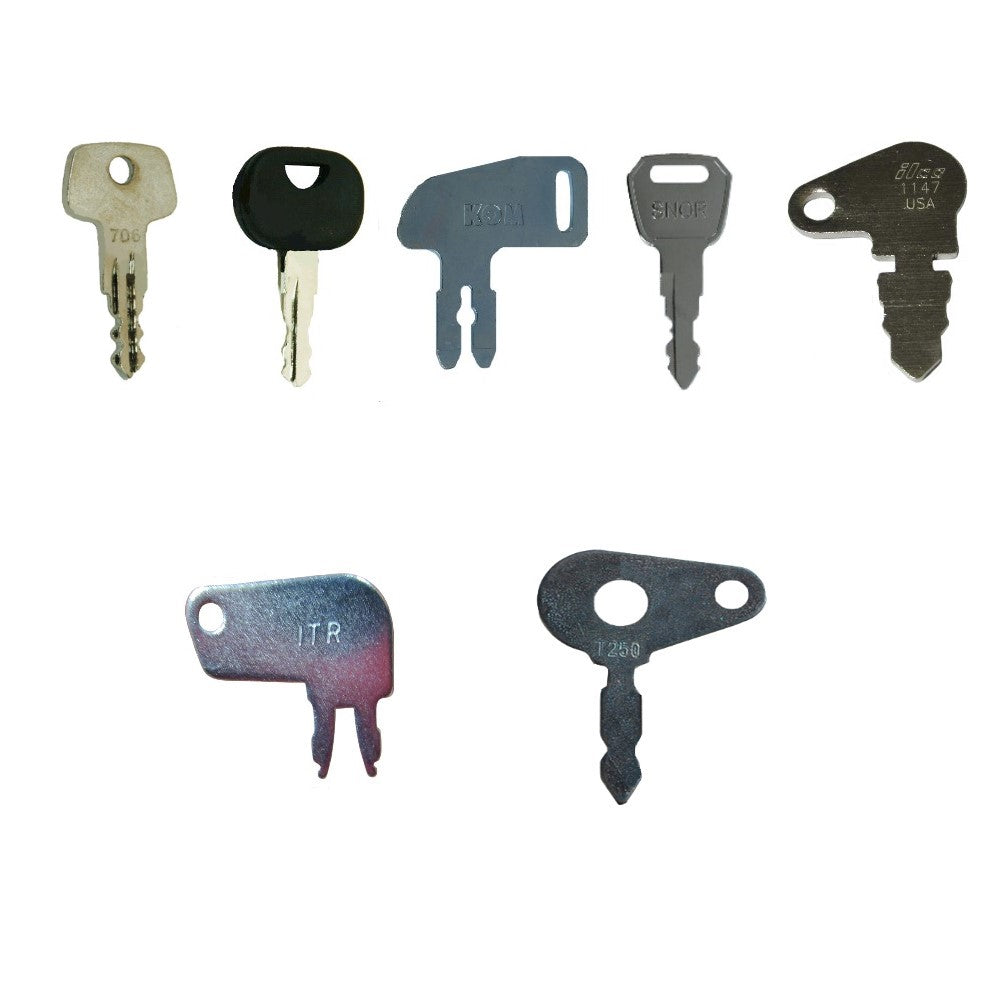 86 Keys Heavy Equipment / Construction Ignition Key Set