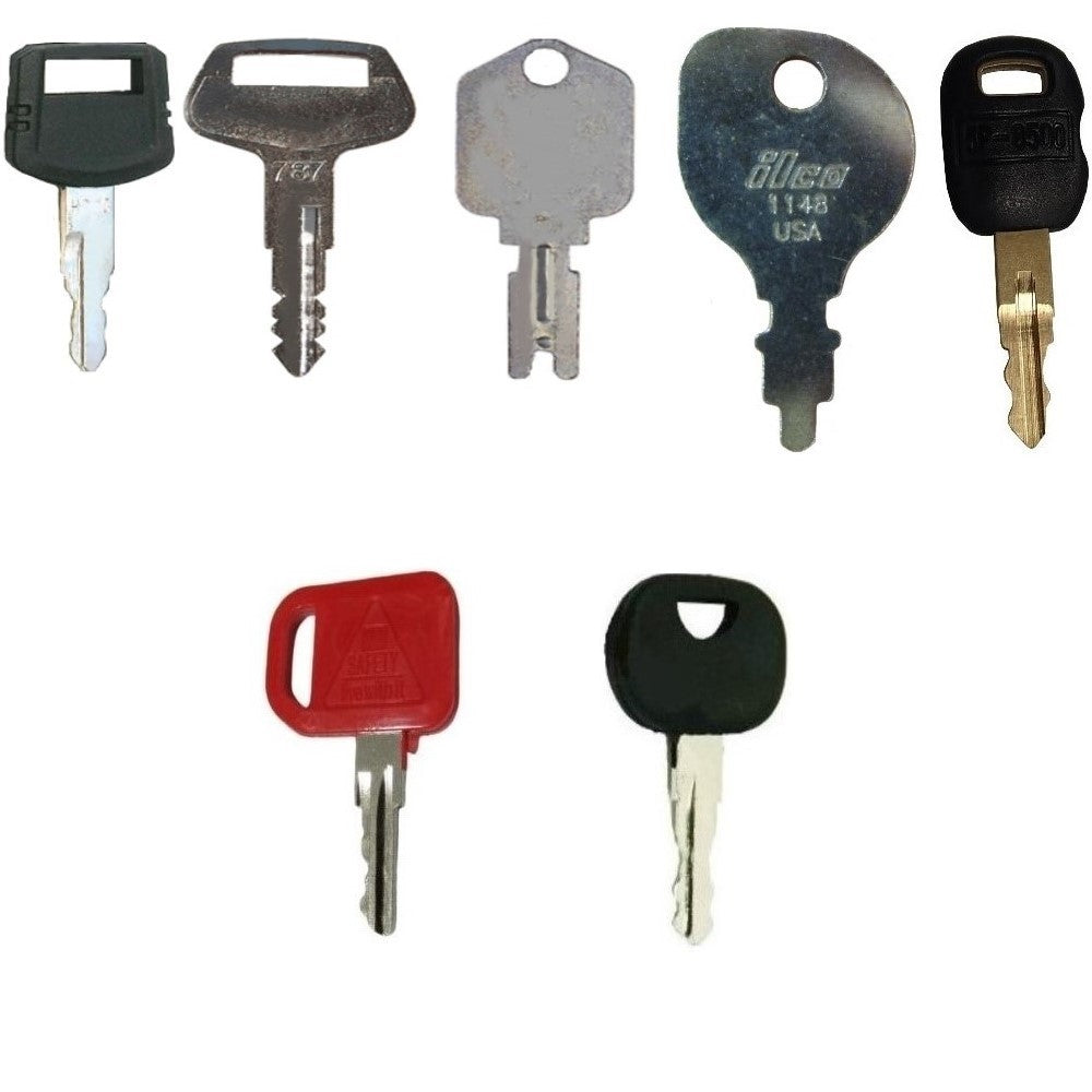8 Pc. Key Set  Fits John Deere Replaces AR51481