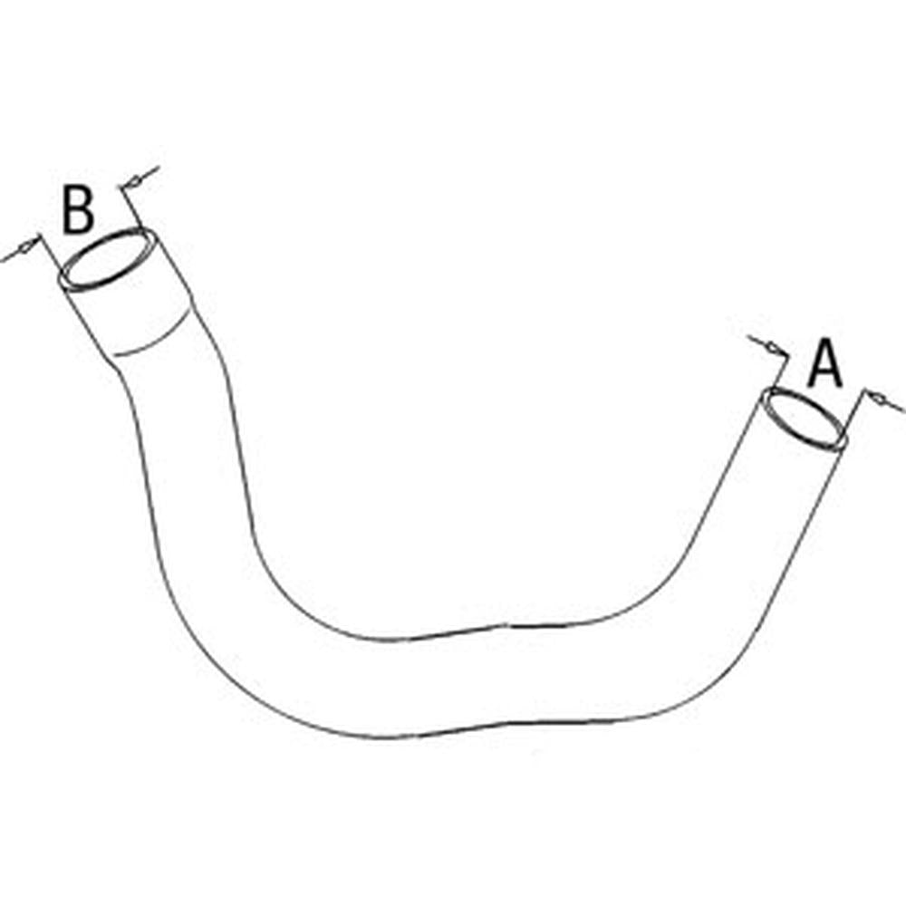 Radiator Hose - Lower Fits John Deere 4000 4020 R45982