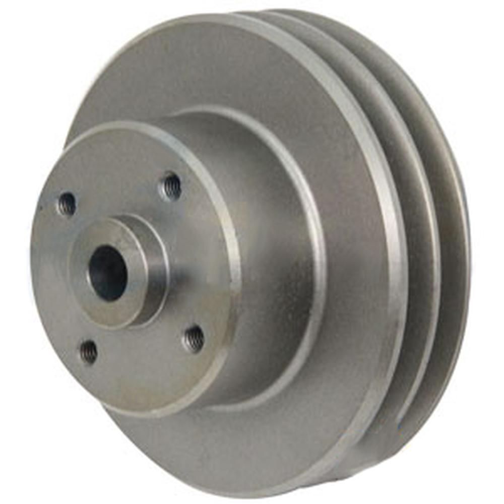 R47847 New Water Pump Pulley Double Groove Fits John Deere Tractor 4320
