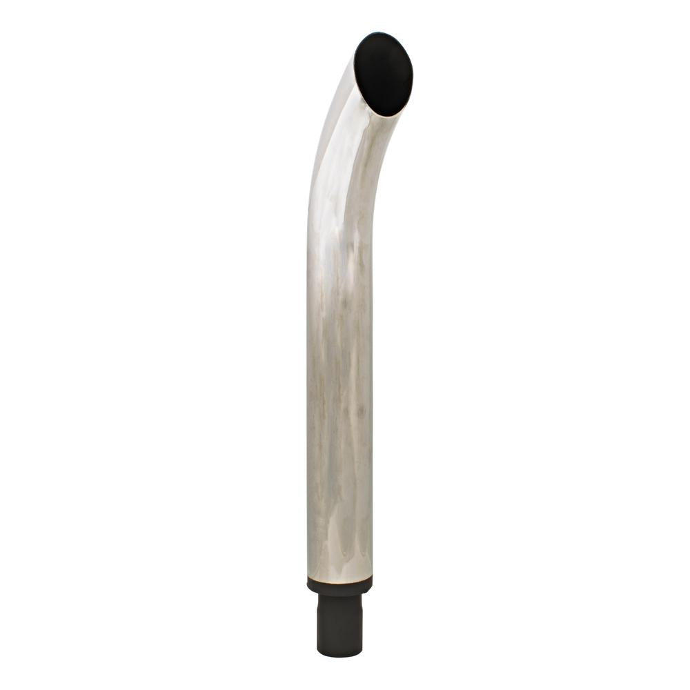 R4892 Chrome Curved Stack Fits Massey-Harris