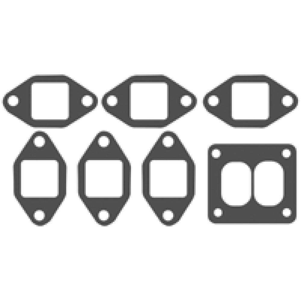 670073C1 Exhaust Manifold Gasket Set - Fits International 1349062C1