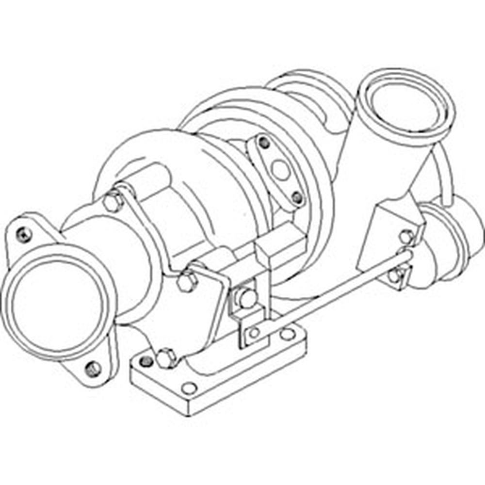 Turbocharger Fits Dodge Models 3590104 3590105 3800397 A-R5014203AA A-R5014203AA