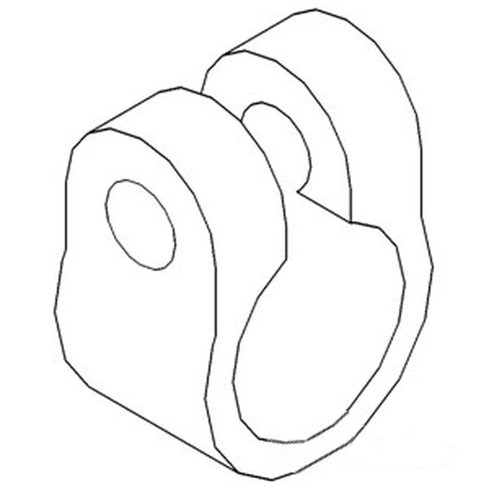 WN-R28023-PEX Tie Rod, Clamp Fits John Deere (1020 1520
