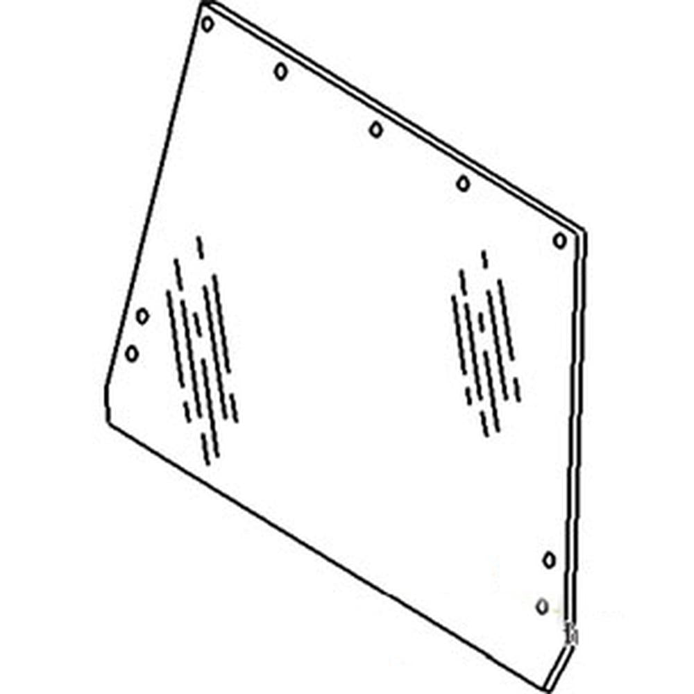WN-R50758-PEX Glass, Rear Fits John Deere 2140 2350 2355 2550 2555 2750 2755