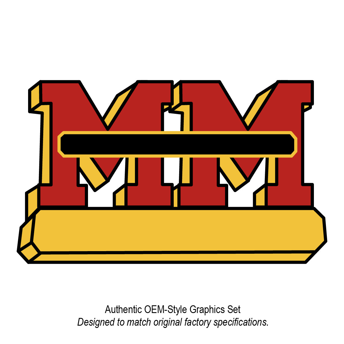 Decal Fits Minneapolis-Moline Replaces 4x7-VINYL
