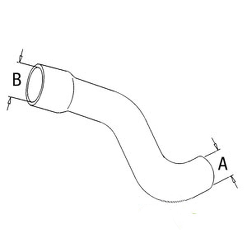 Upper Radiator Hose Fits John Deere Tractor 4050 4250 4440 4630 4450