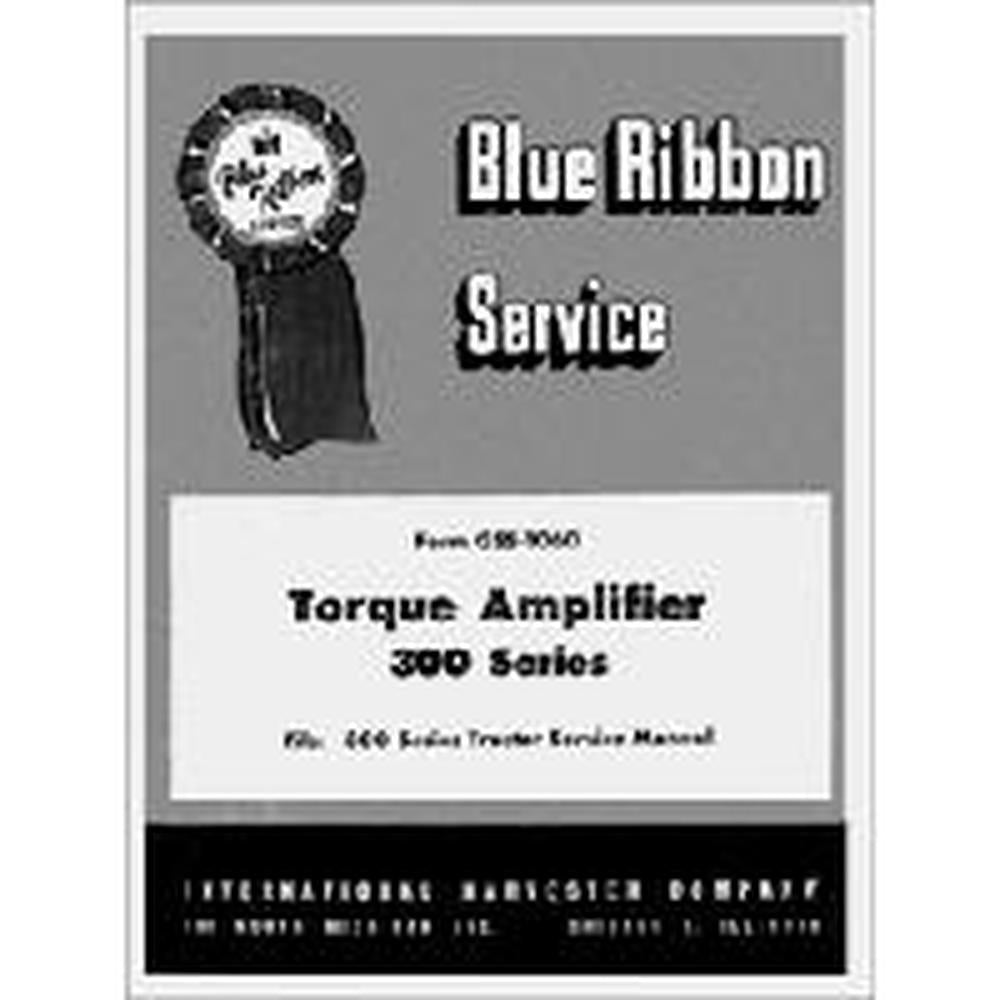 R5722 Torque Amplifier Service Manual Fits IH / Fits FARMALL