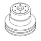 R61436 Water Pump Pulley Fits John Deere 4640 4840 5720 5730 9940