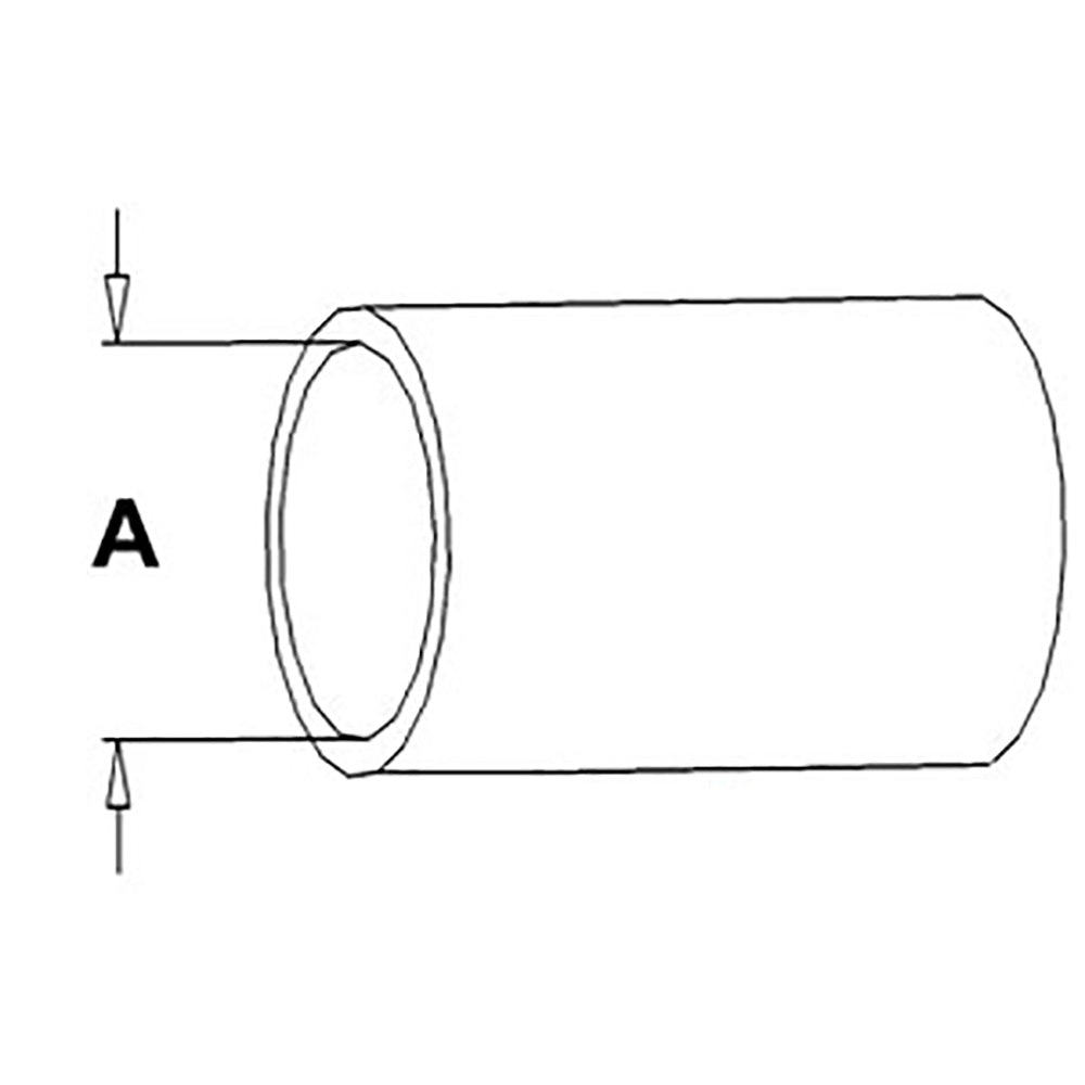 R61826 Upper Radiator Hose 2.25" ID Fits John Deere Tractor 8640