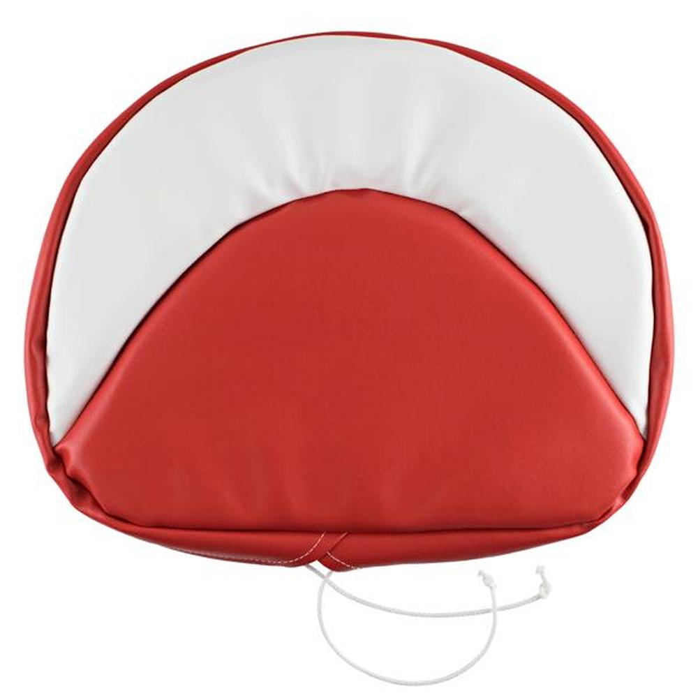 R7073 Red & White Seat Cover - 18" Fits IH / Fits FARMALL