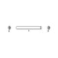 Shaft: R71375 Fits John Deere 4040S 4050 4055 4240S 4250 4255 4350 4450 4455