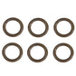 Qty 6: O-Ring Valve Stems Fits John Deere Replaces R27976