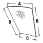 R93149 Lower Glass Door Fits John Deere 4050 4055 4250 4255 4450 4455 4555 +