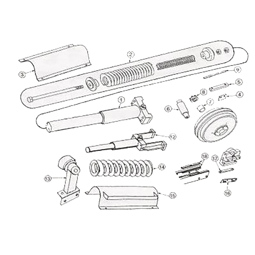 PV301 Track Adjuster Assembly Fits John Deere 450B 450C 455D 455E 555 555B
