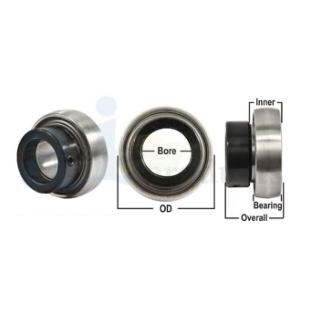 Ball Bearing Spherical w/Collar Fits Case IH 8580 8575 8590 8460 Hesston New Ide
