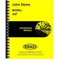 Fits John Deere 347 Baler Operator's Manual