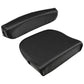 New Black Seat Cushion Set with Backrest & Bottom Cushion Fits Massey Ferguson M