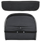 Black Seat Cushion Set with Backrest & Bottom Cushion Fits Massey Ferguson