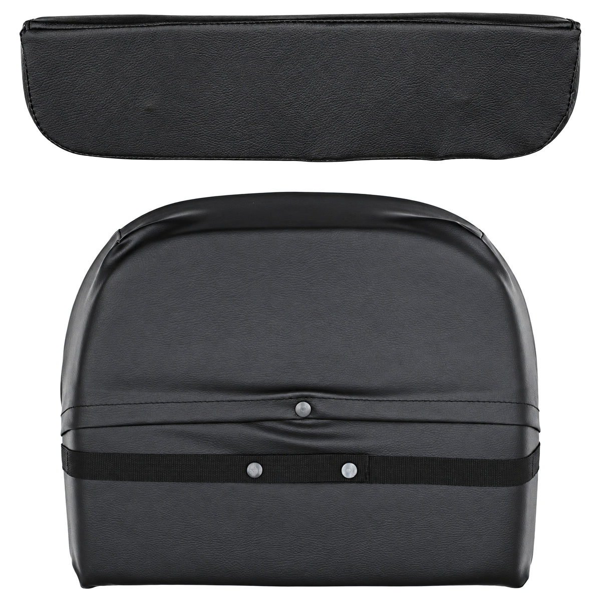 New Black Seat Cushion Set with Backrest & Bottom Cushion Fits Massey Ferguson M