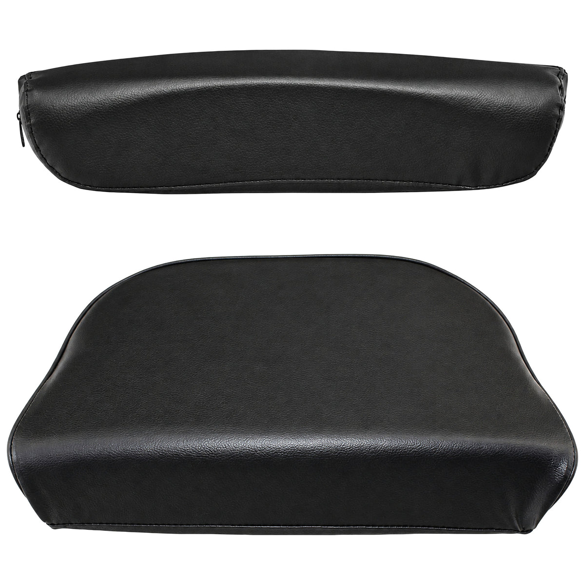 New Black Seat Cushion Set with Backrest & Bottom Cushion Fits Massey Ferguson M