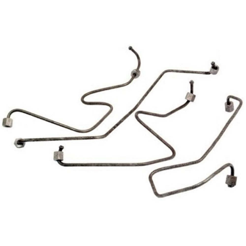 D9NN9A556BA Fuel Injector Line Pipe Kit 4 Cylinder Fits Ford 5600 5610 650 6600
