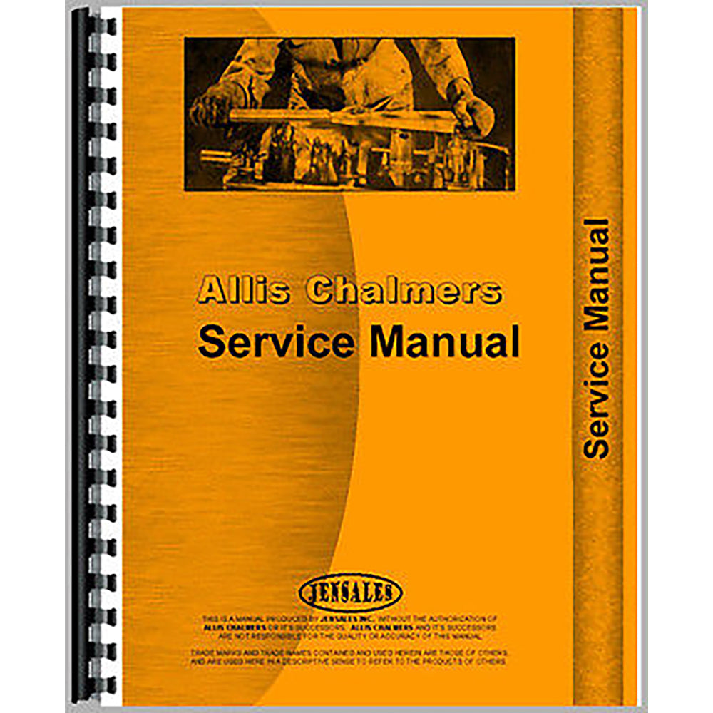 Service Manual Fits Allis Chalmers AC Tractor Model LP