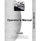 Operators and Parts Manual for Bolens 1050 Lawn & Garden Tractor