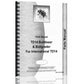 Attachment Parts Manual for Bucyrus Erie TD14 Bullgrader & Bulldozer