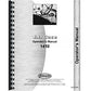 Operators Manual Fits Case 1410 Tractor