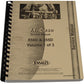 Service Manual Fits Case Replaces 855D