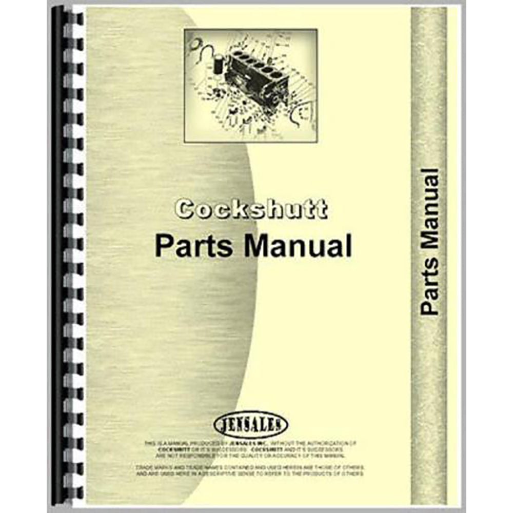 Parts Manual For Cockshutt CO-OP E3 Tractor (Diesel)