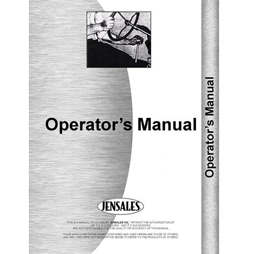 Tractor Operator Manual Fits International Harvester Fits Cub Cadet 582 Tractor