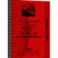 Tractor Operators Manual Fits International Harvester Fits Cub Cadet 125 Tractor