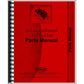 Fits International Harvester TD18A Crawler Bulldozer Attachment Parts Manual